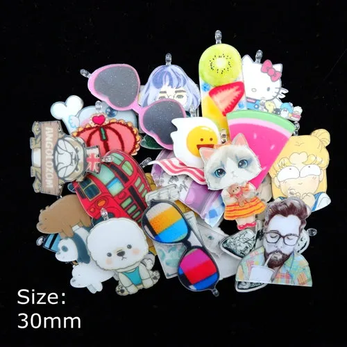 2-3 cm Mix set Charms Pendants for Jewelry Making