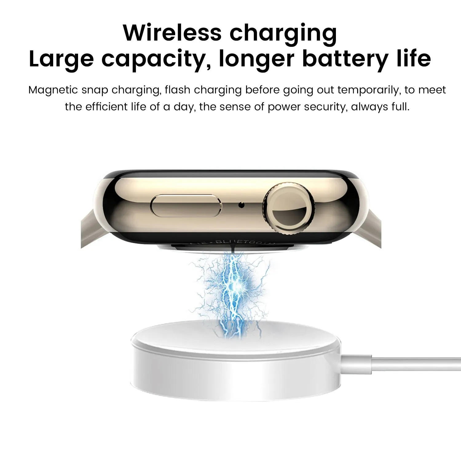 2022 New Smart Watch Women NFC Smartwatch Men Women Bluetooth Call Waterproof Wireless Charging HD Screen For Apple Xiaomi  Box