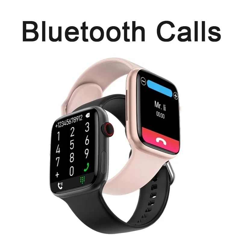 2022 New Smart Watch Women NFC Smartwatch Men Women Bluetooth Call Waterproof Wireless Charging HD Screen For Apple Xiaomi  Box