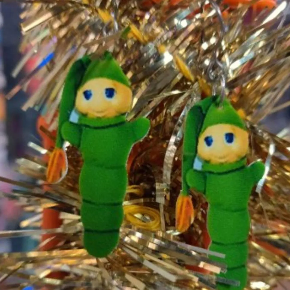 80s Worm EARRINGS