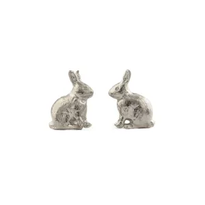Alex Monroe Sitting Bunny Stud Earrings