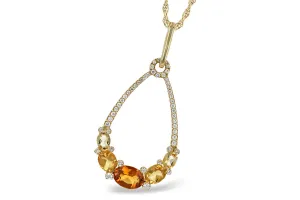 Allison Kaufman Shades of Yellow Pendant