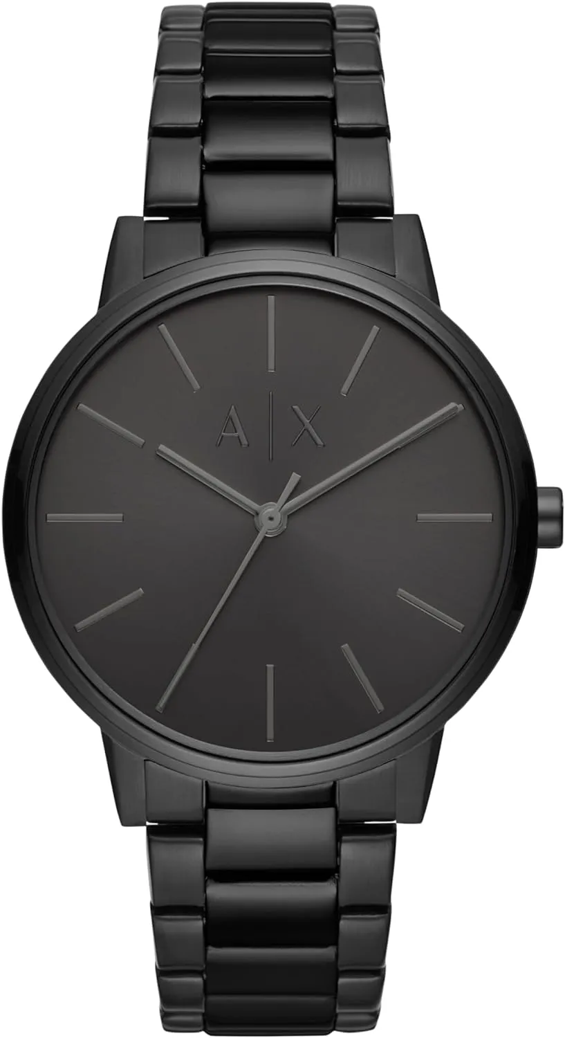 AX ARMANI EXCHANGE Men's Black Stainless Steel Watch (Model: AX2701)