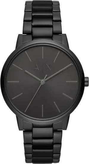 AX ARMANI EXCHANGE Men's Black Stainless Steel Watch (Model: AX2701)