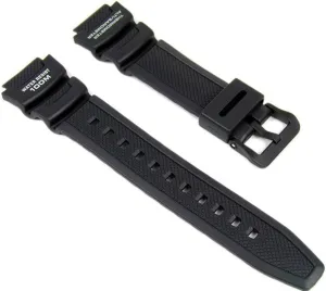 Casio Black Resin Band Watch Strap for SGW-400H SGW-300H, 0, Resin, 0, Resin, 0