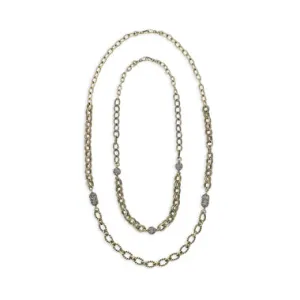 Chloe Isabel Trésors Chain  Pavé Necklace Set