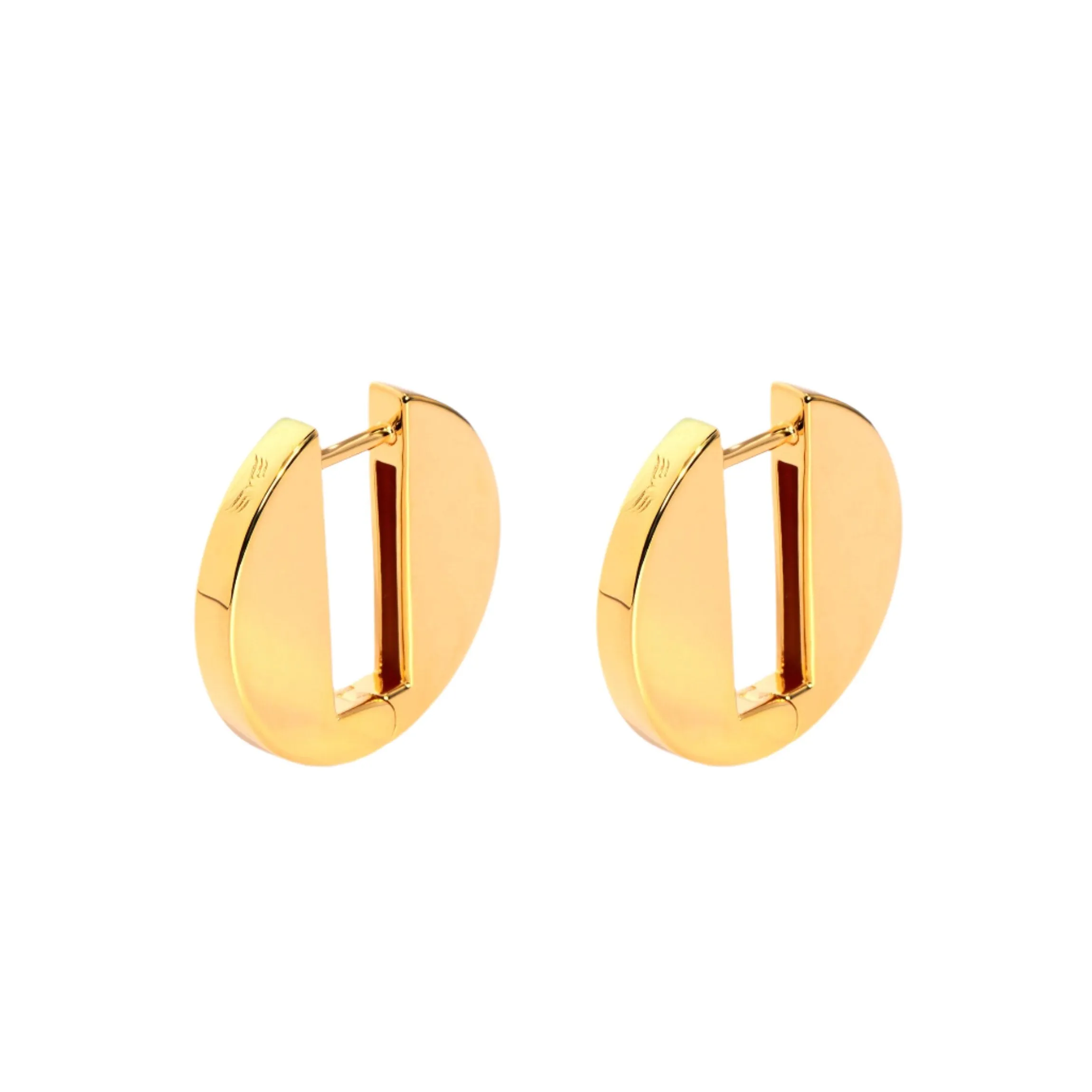 Circle Earrings • 18K Gold Vermeil