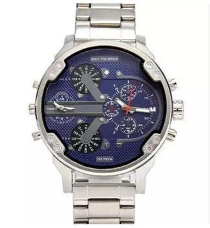 Classic Style Commute Color Block Single Folding Buckle Quartz Men's Watches
