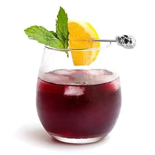 Cocktail Picks Stainless Steel Martini Picks Reusable Olive Picks Garnish Skewer Fruit Toothpicks Gift Set