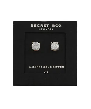 CZ Circle Studs