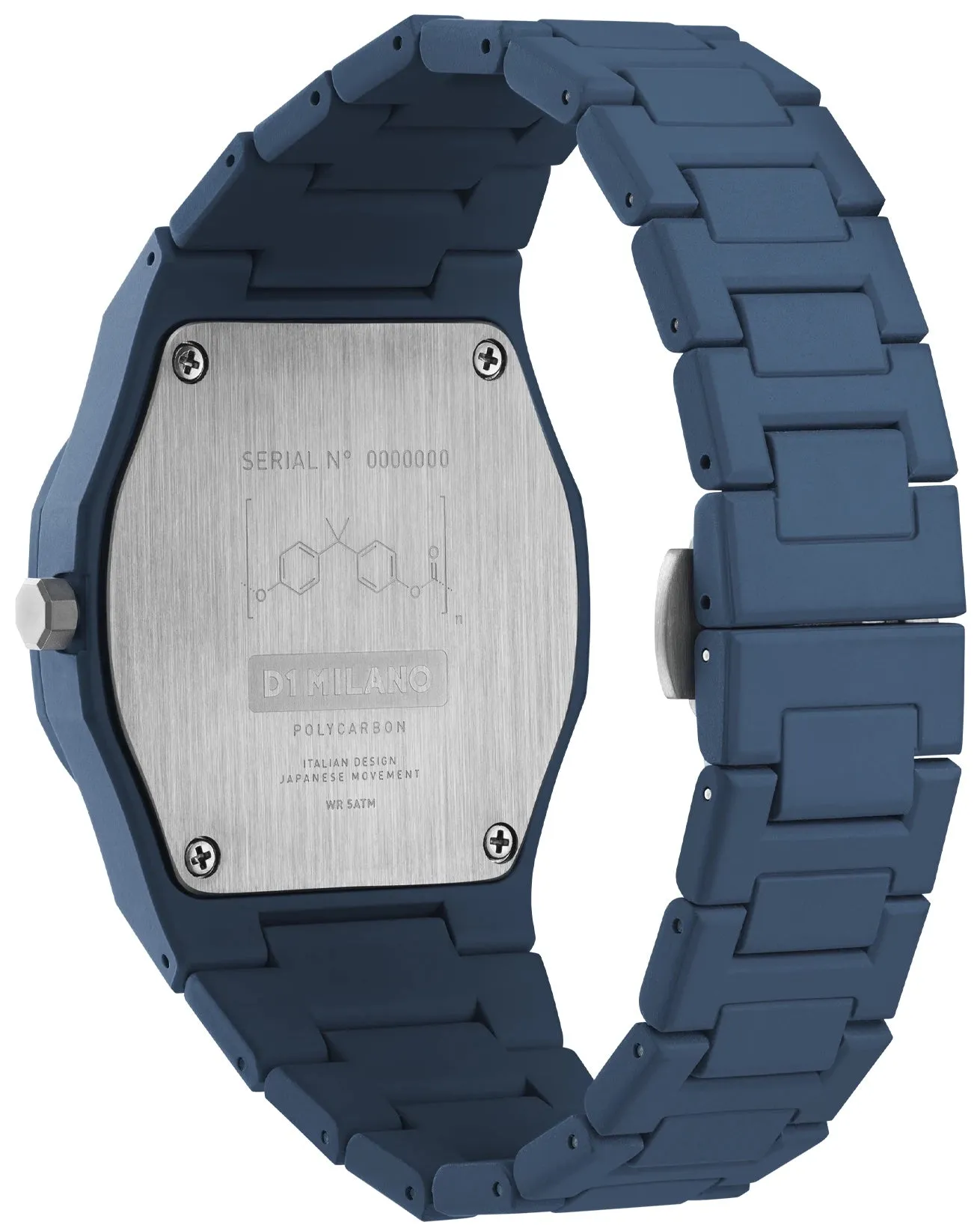 D1M Watch Polycarbon Blue