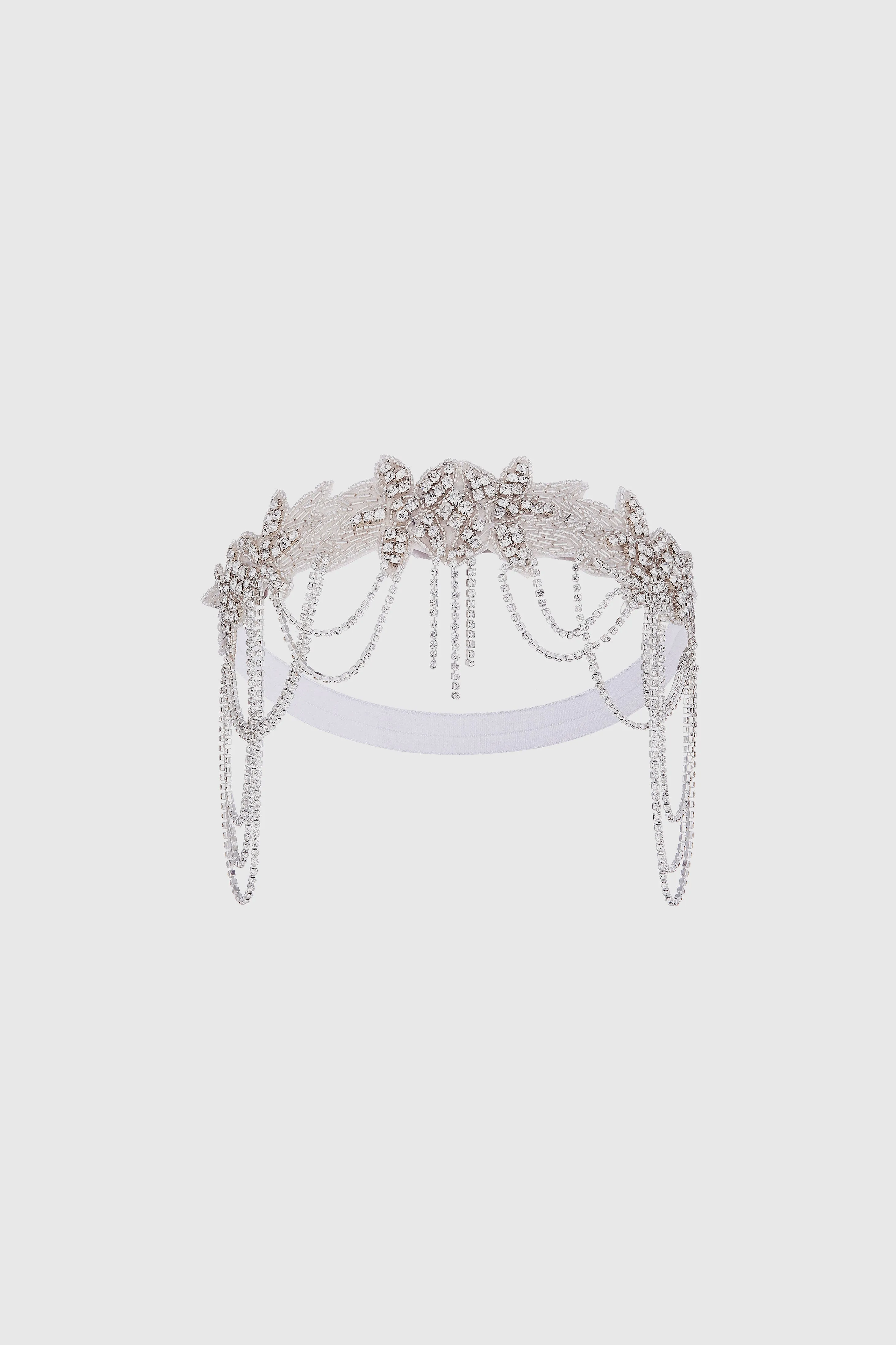 Embellished Rhinestone Chain Headband