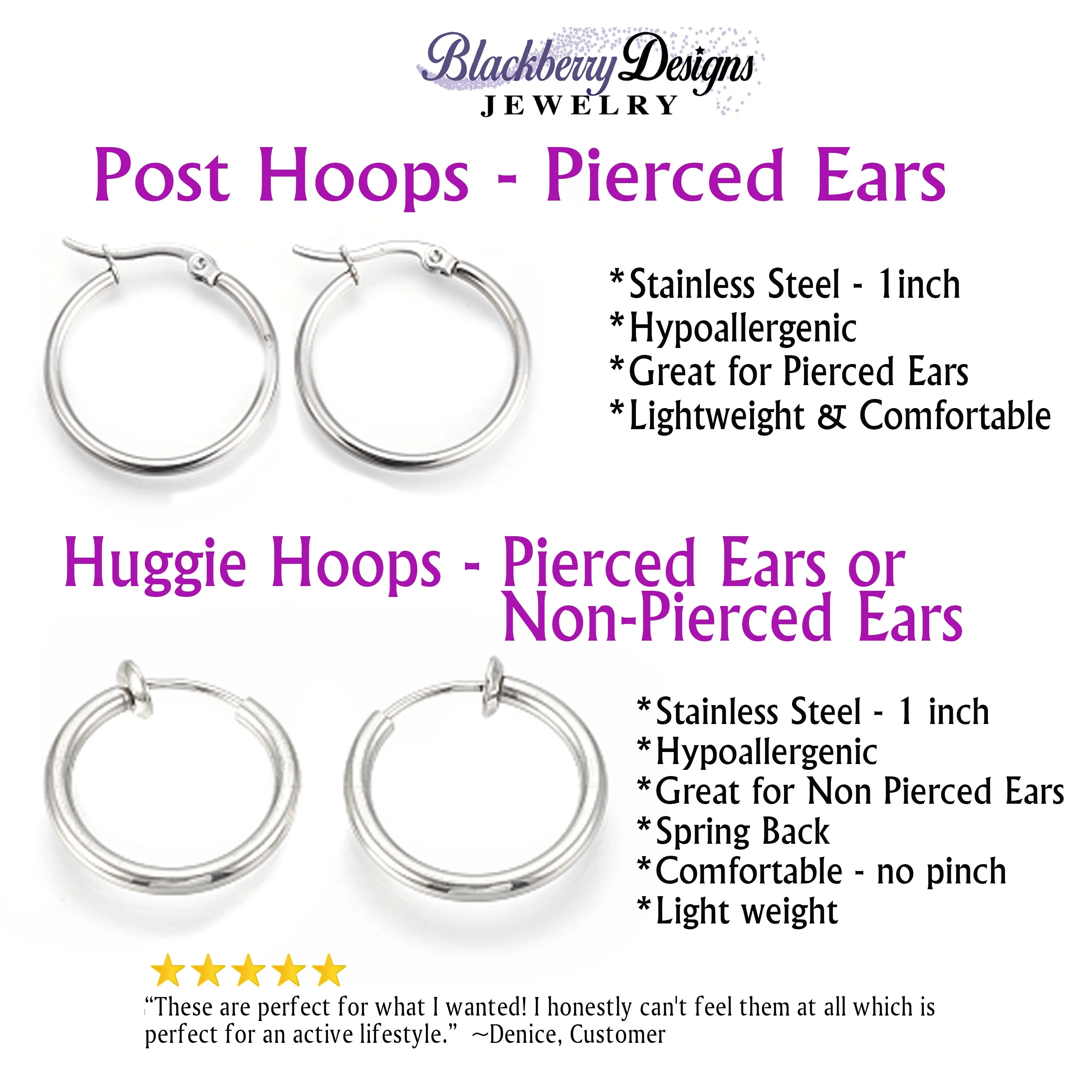 Engraved Hoop Earrings with Pink Pumpkins