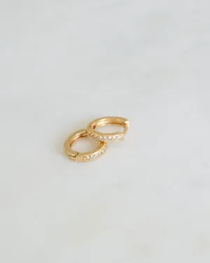 Esther hoop earrings