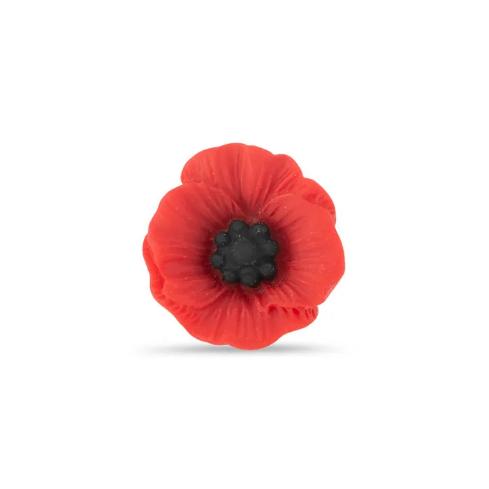 Flowering Poppy Pin