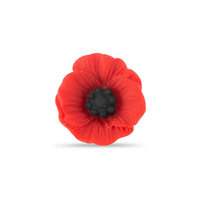 Flowering Poppy Pin