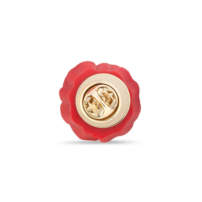 Flowering Poppy Pin
