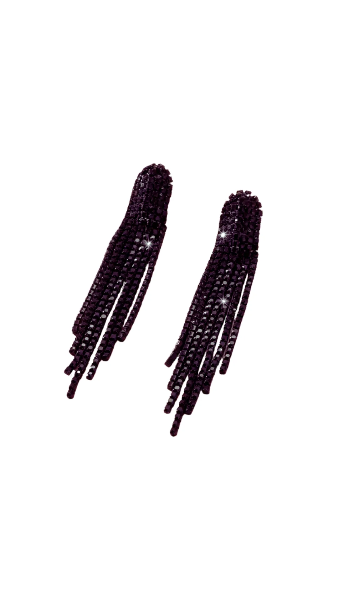 Gigi Glamour Earring - Black