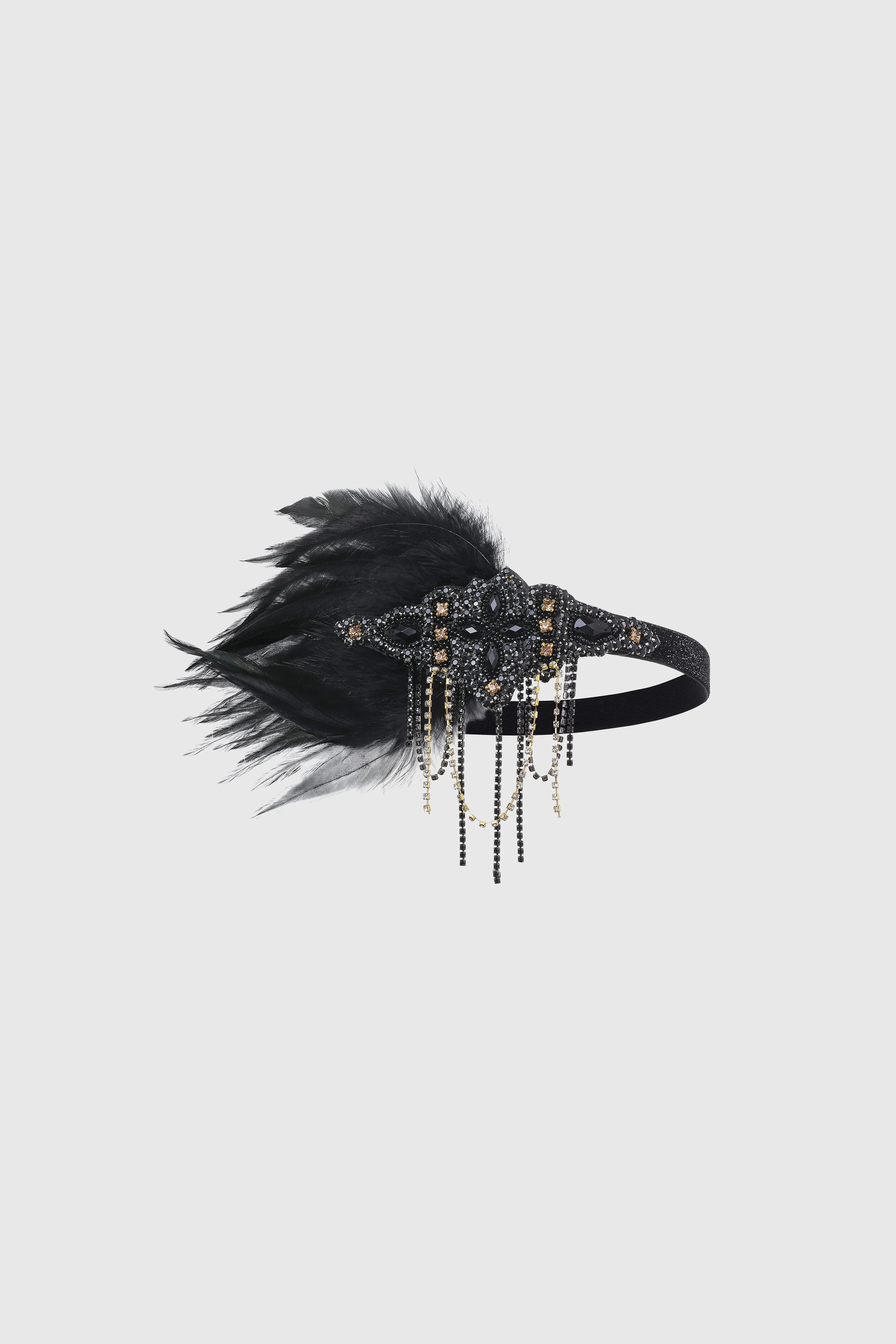 Glitter Rhinestone Chain Headband
