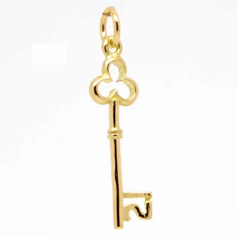 Gold Small 21 Key Charm
