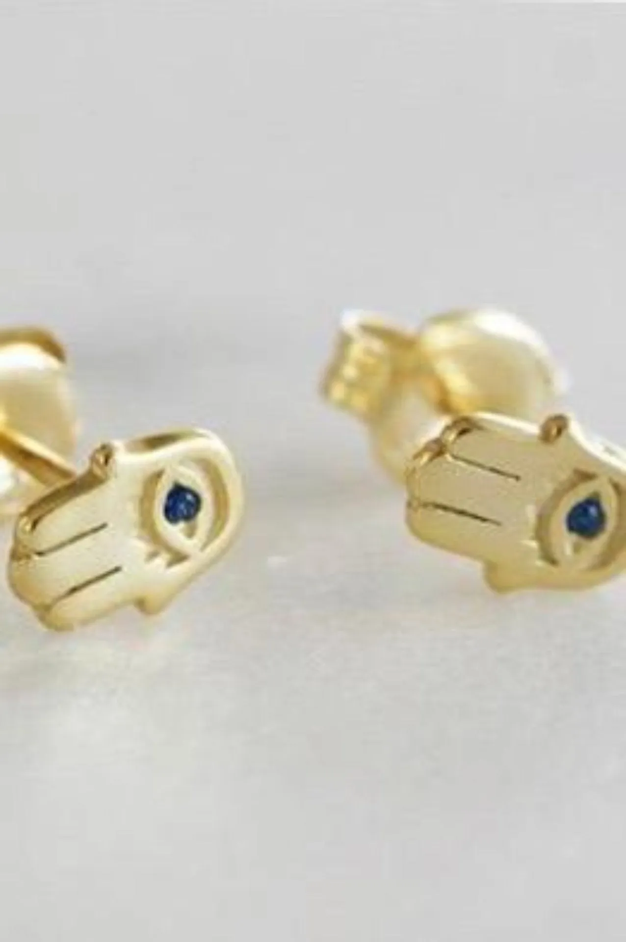 Hamsa Stud Earrings