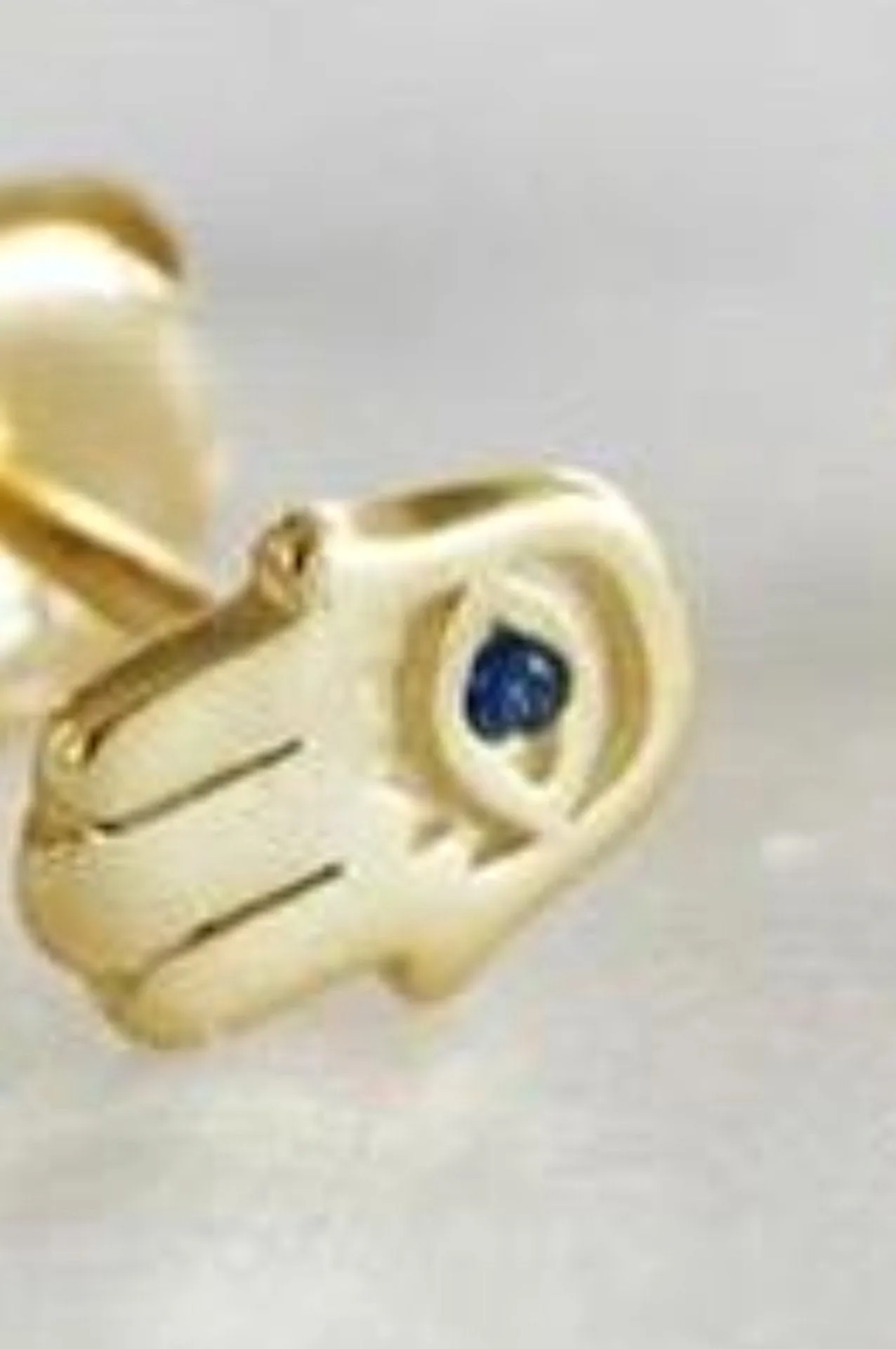 Hamsa Stud Earrings