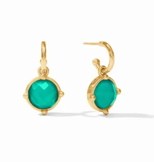 Honeybee Hoop and Charm Earrings