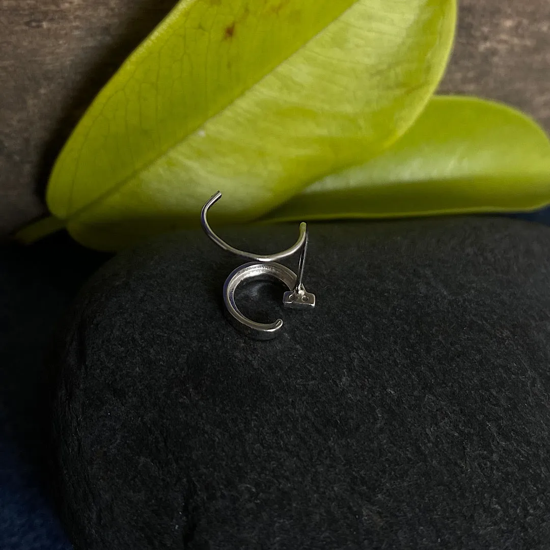 Intricate Circle Nose Pin