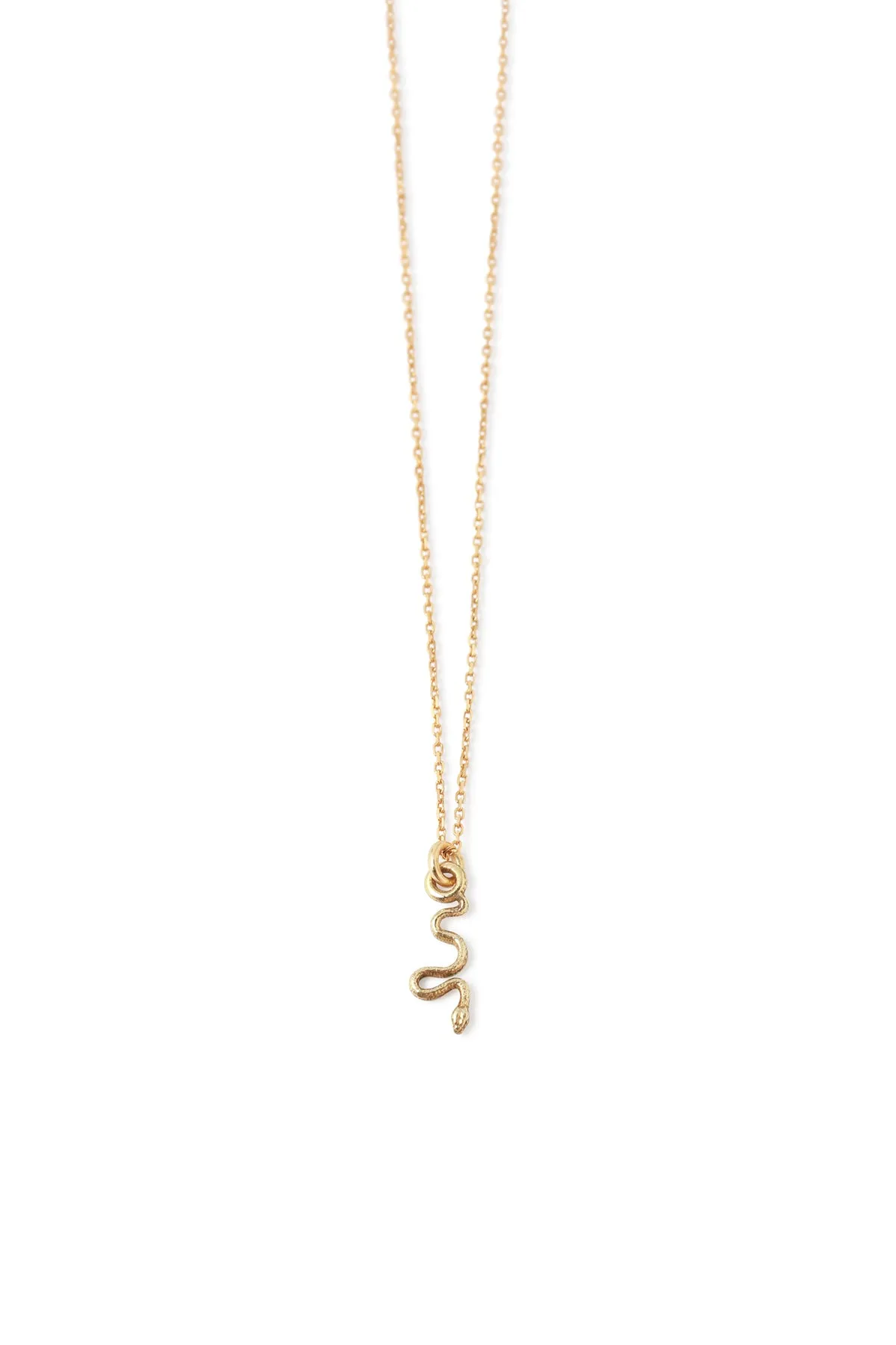 Itty Bitty Snake Charm Necklace by Talon