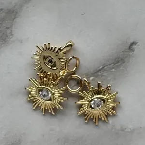 Jessica Matrasko Jewelry - Sunburst Eye Charm (Gold)