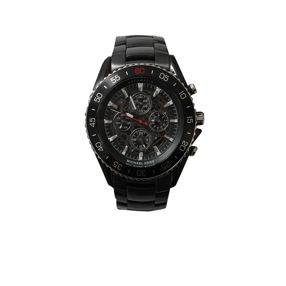 JetMaster Black Ion-Plated Watch