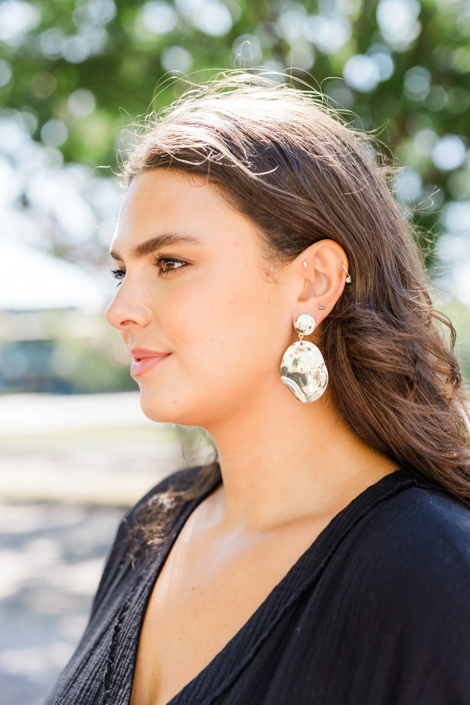 Know You Best Earrings, Gold