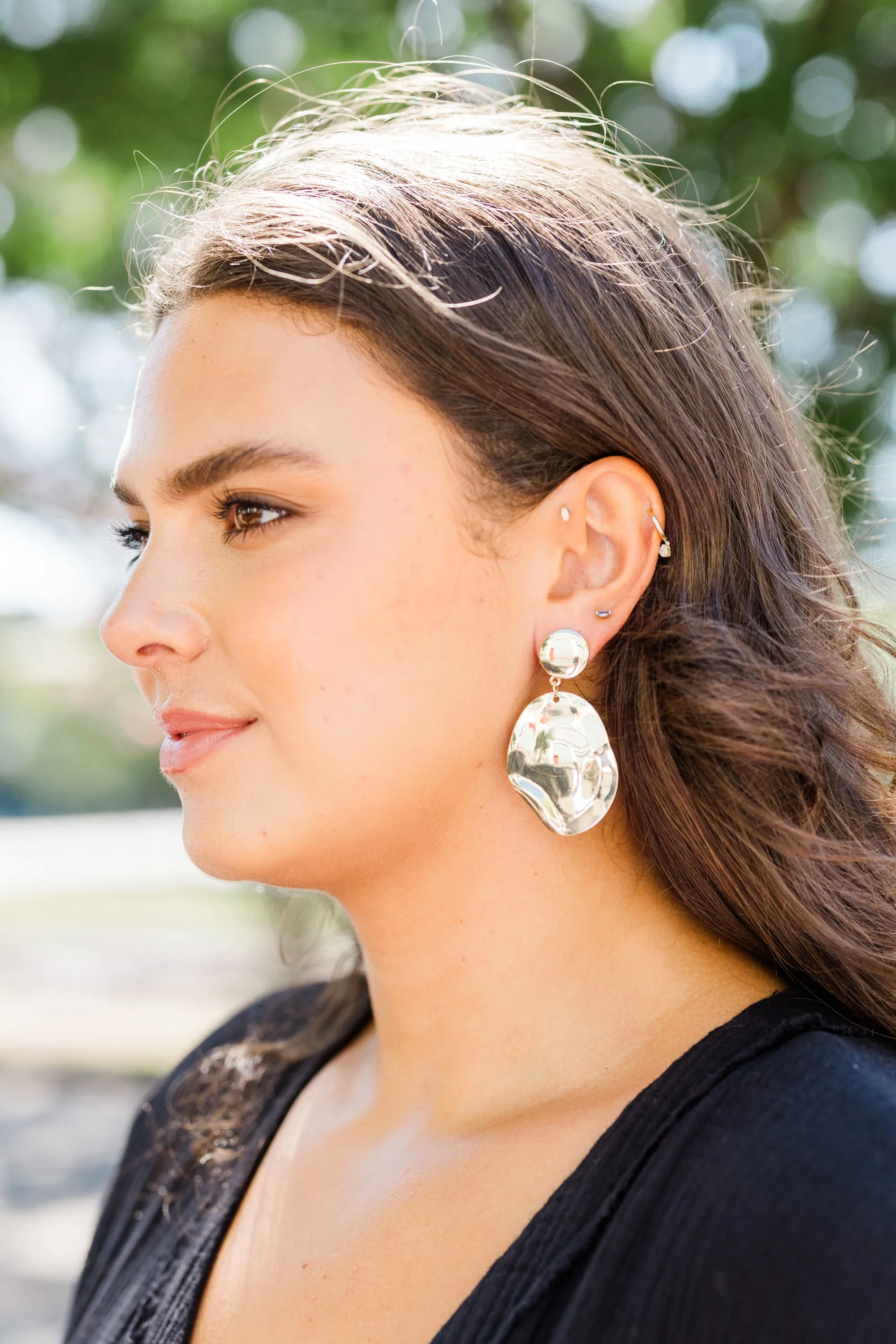 Know You Best Earrings, Gold