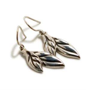 Maile Charm Earrings / Double Small