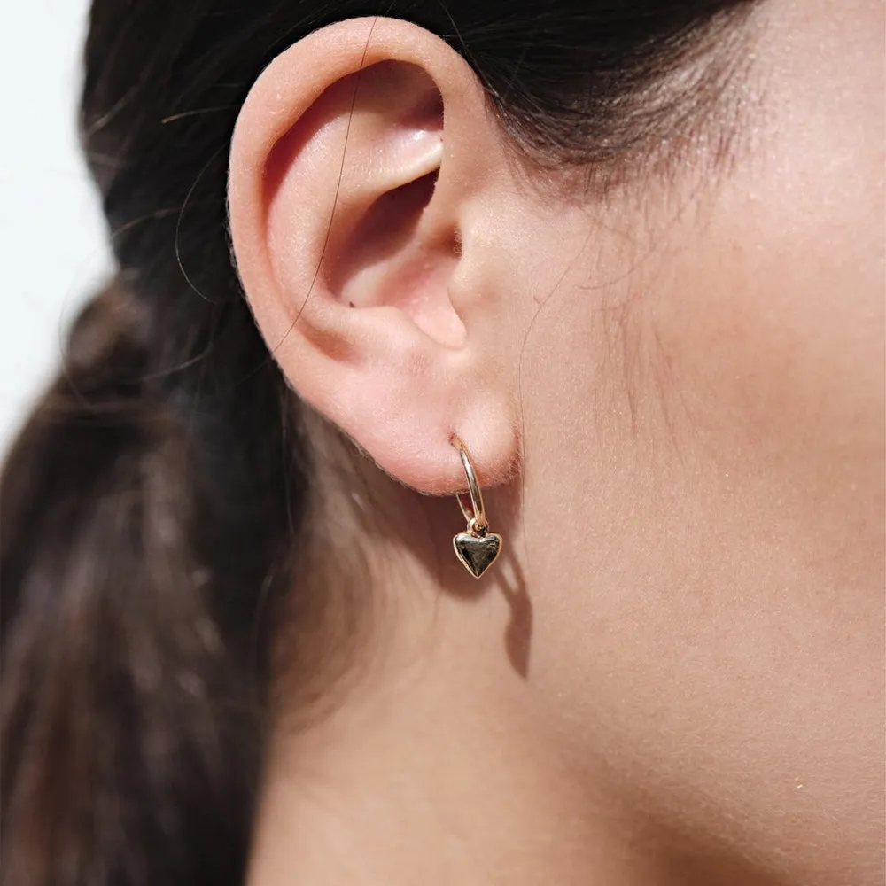 Meadowlark Camille Signature Hoop Earrings - Gold Plated