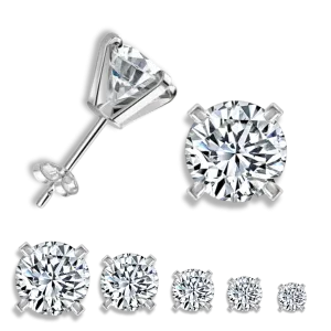 Morgan Crystal Stud Earrings Set