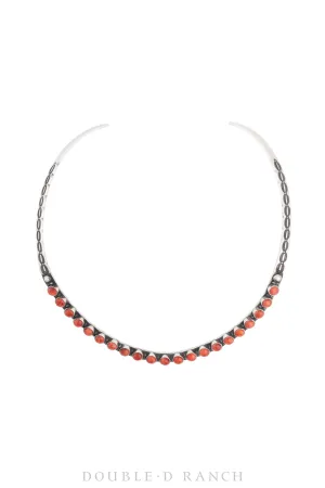 Necklace, Collar, Coral, Hallmark, 3051B