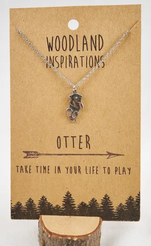 Otter Woodland Pendant