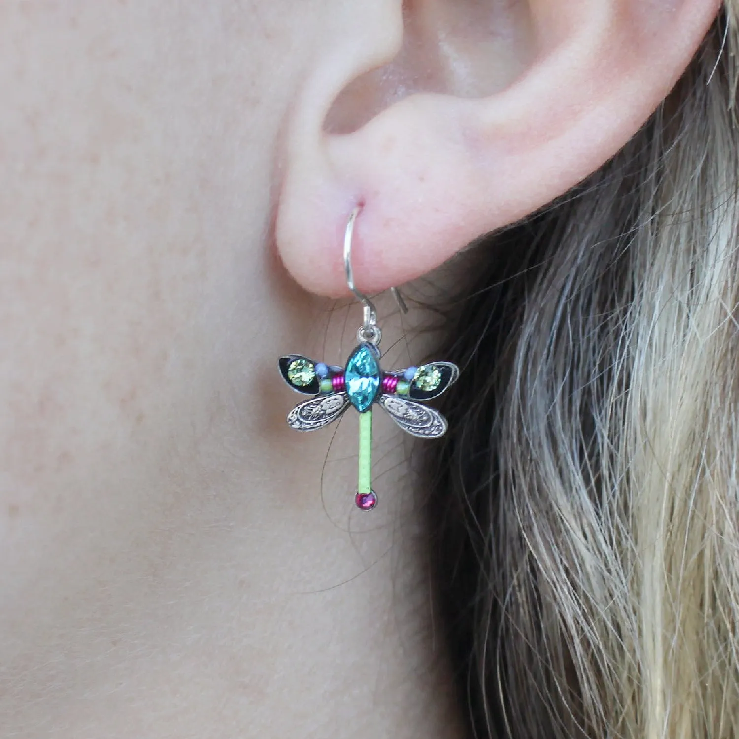 Petite Dragonfly Earrings