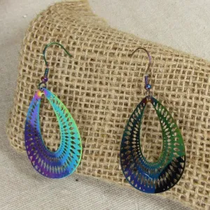 Rainbow Ultra Lite Teardrop Earrings