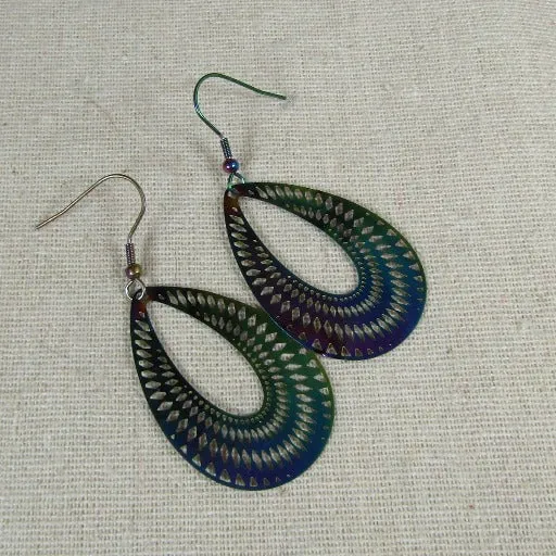 Rainbow Ultra Lite Teardrop Earrings