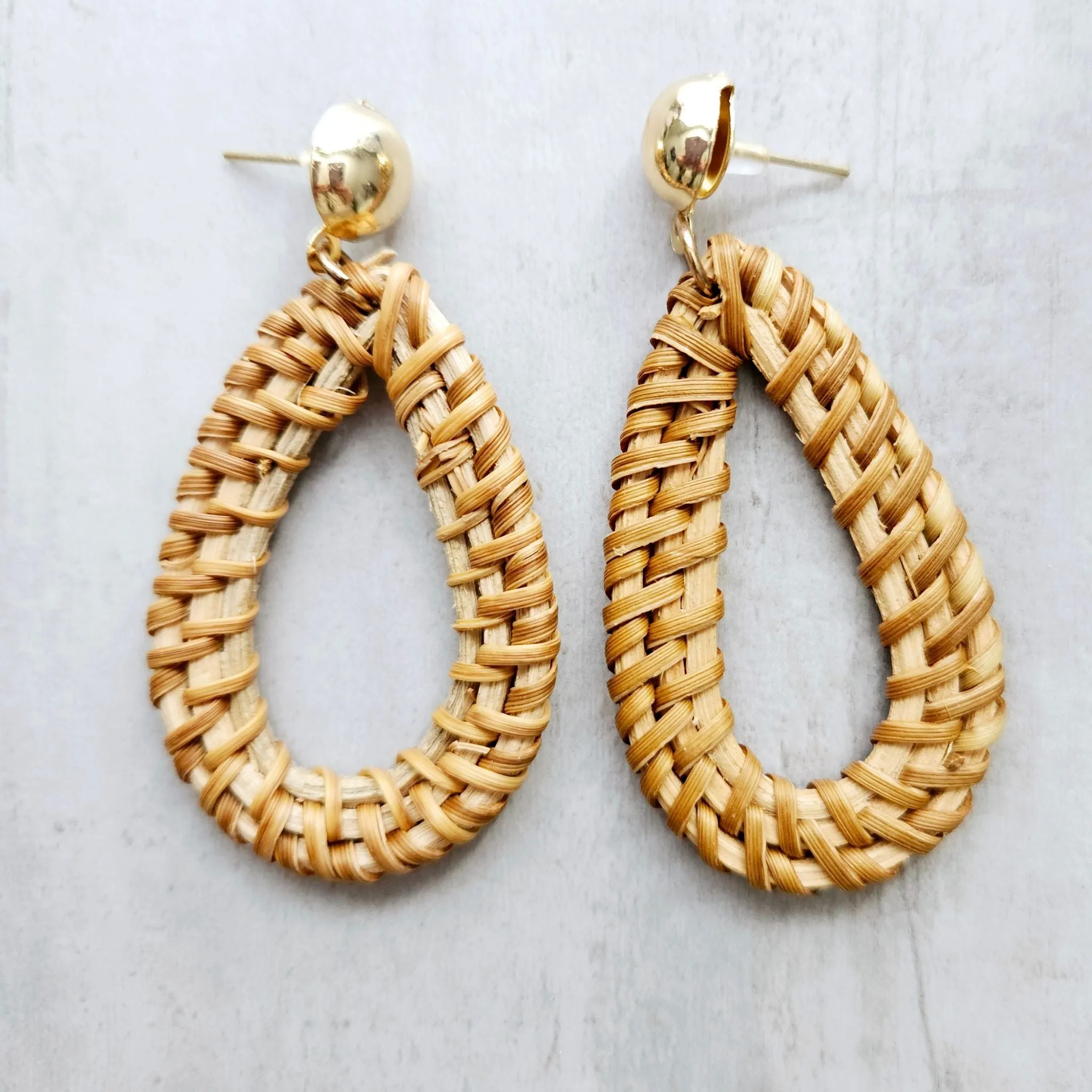 Rattan Charming Earrings
