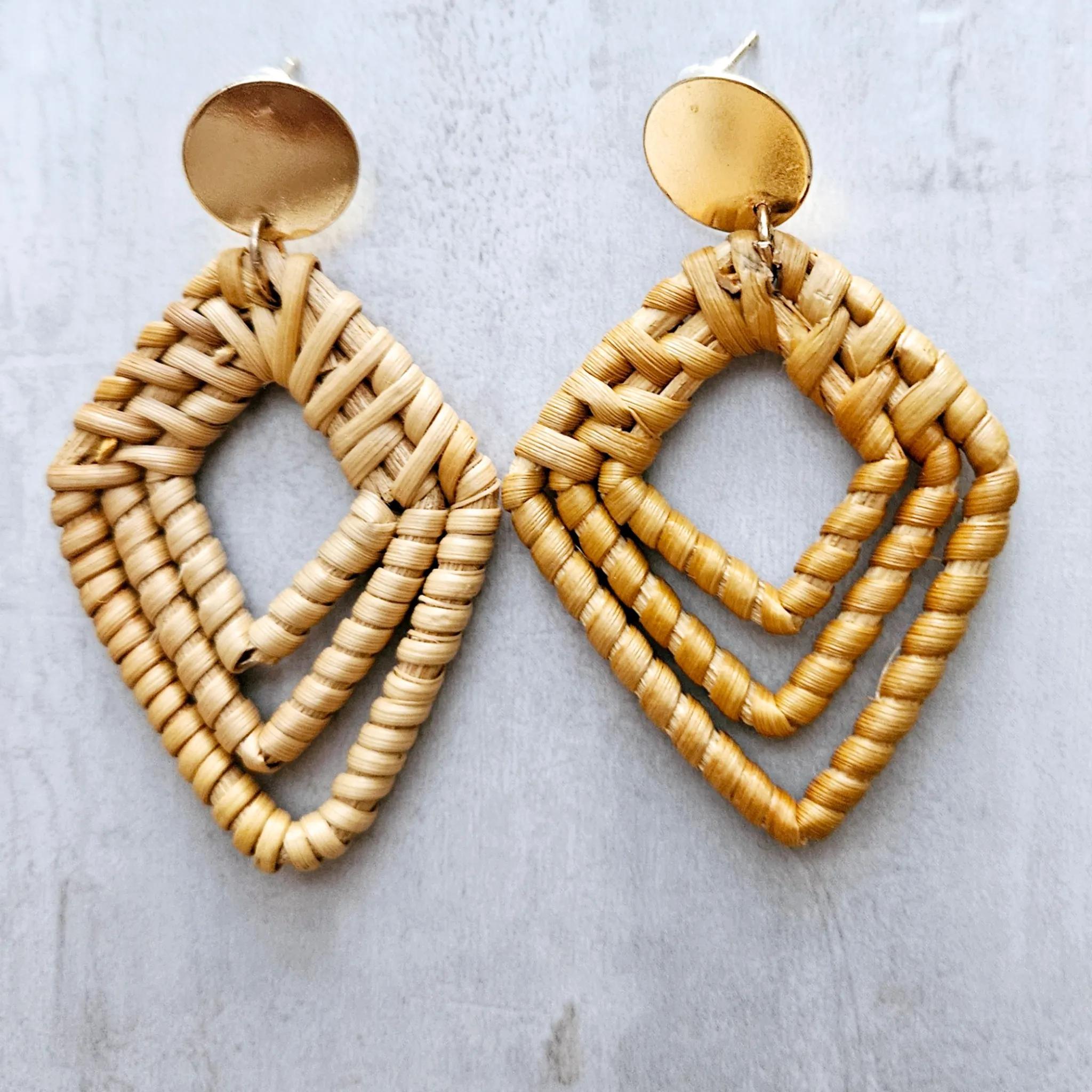 Rattan Charming Earrings