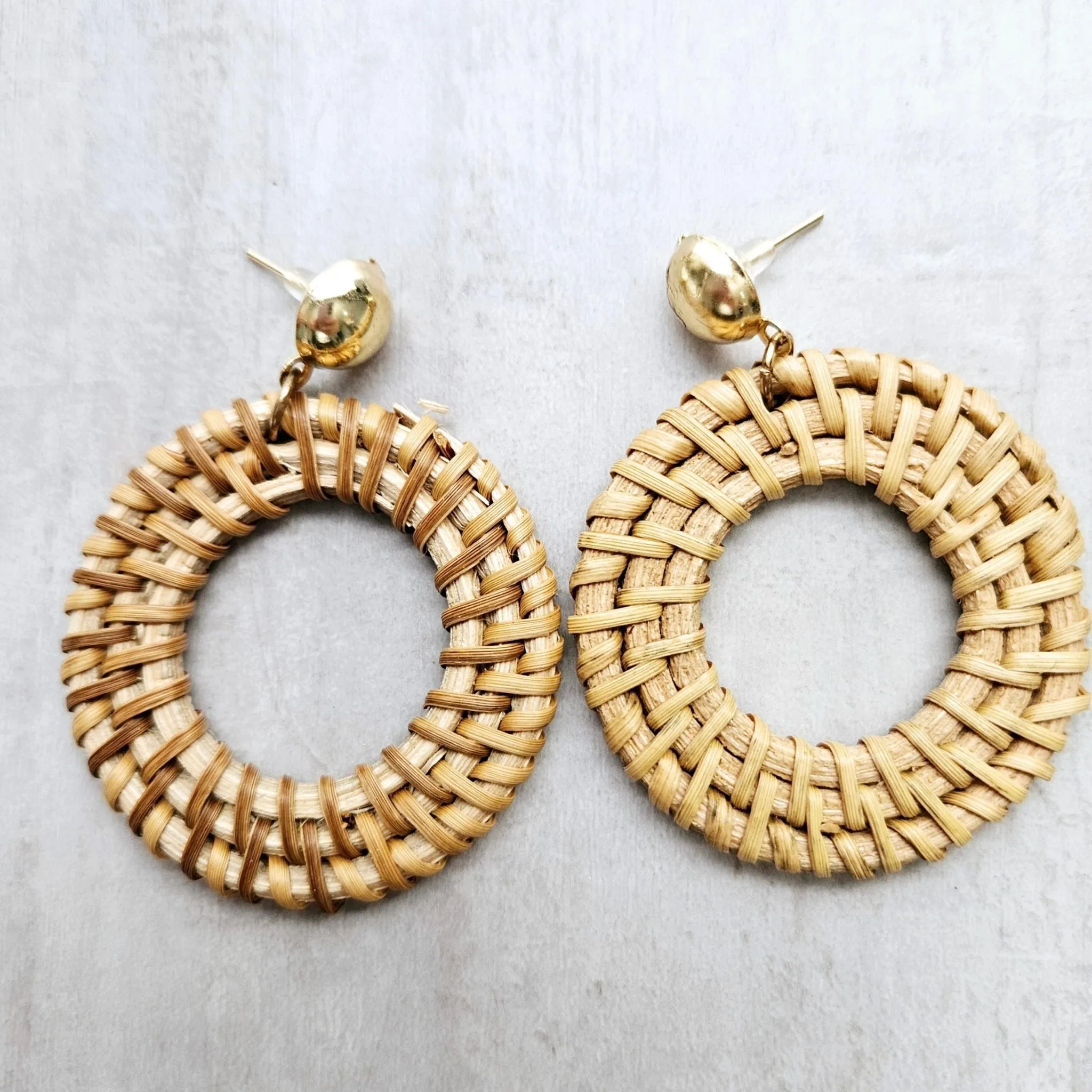 Rattan Charming Earrings