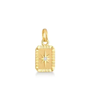Rectangle Star Charm