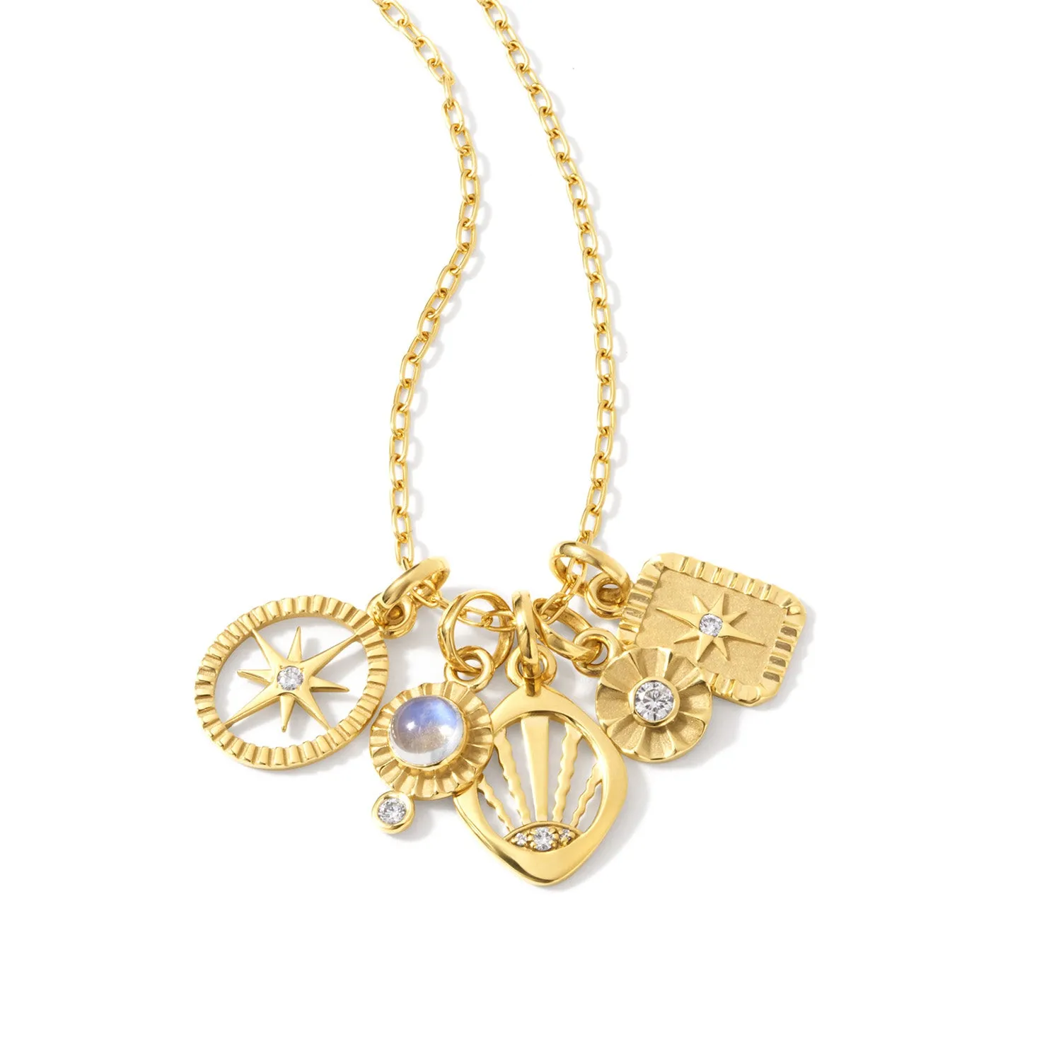 Rectangle Star Charm