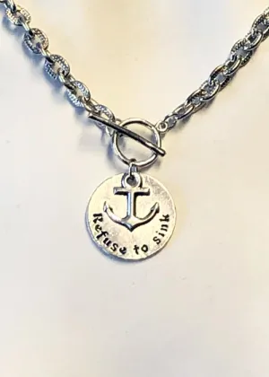 Refuse To Sink Necklace