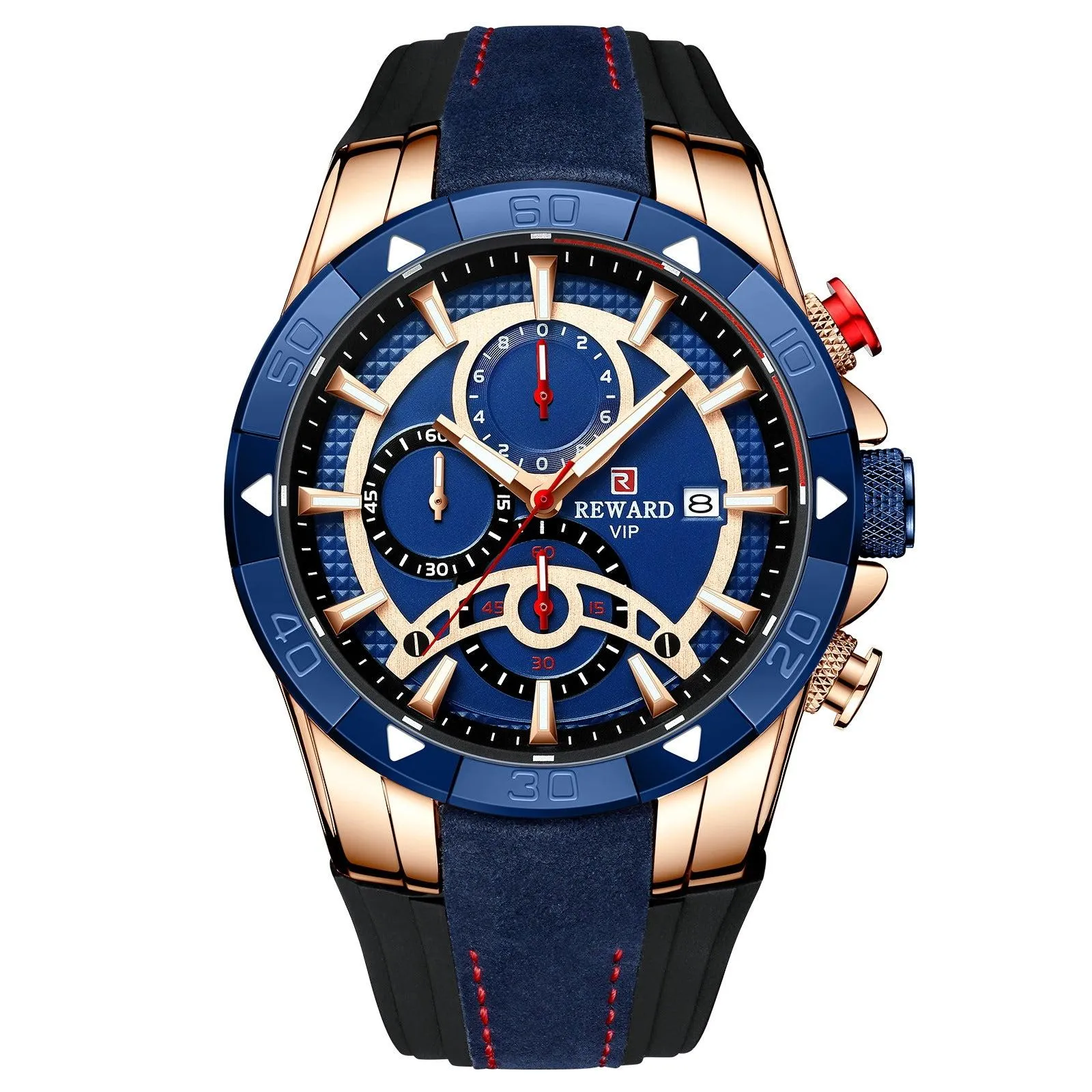 Reward Quartz Watch Six-pin Analog Classic watch for men RD83013M-ML 
