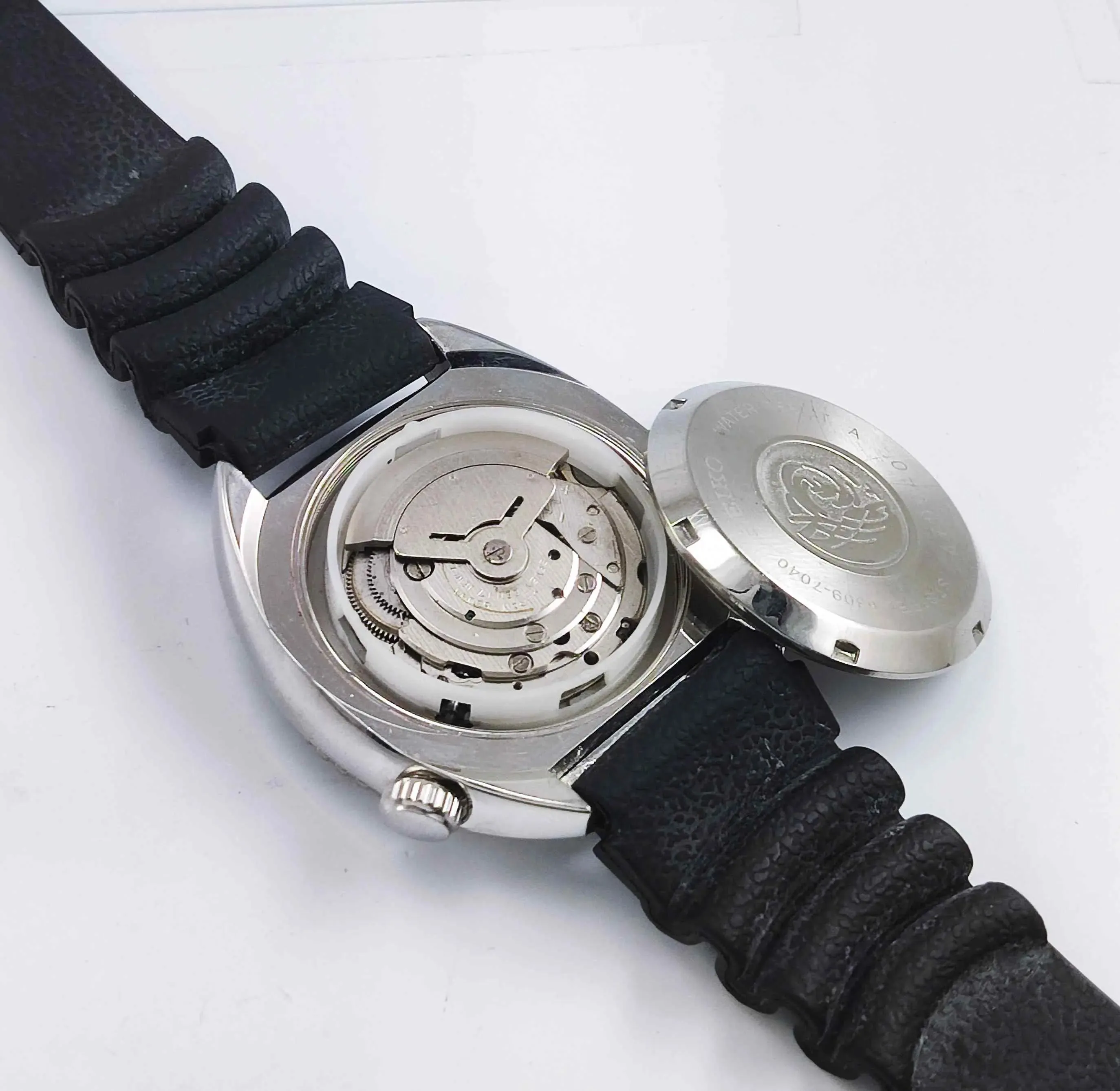 Seiko Automatic 6309A Gray Dial 17 Jewels Men's Sports Watch