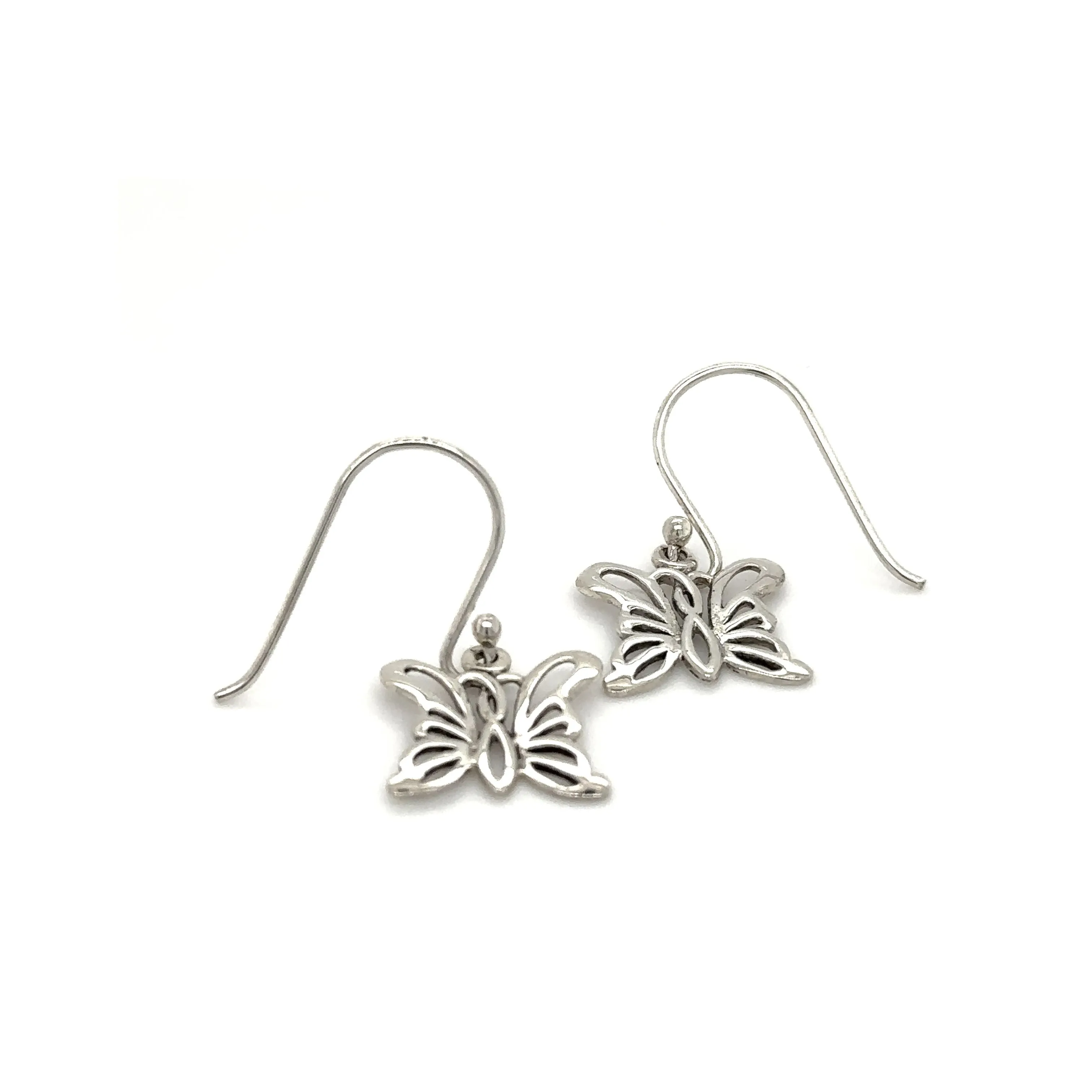 Simple Butterfly Outline Earrings